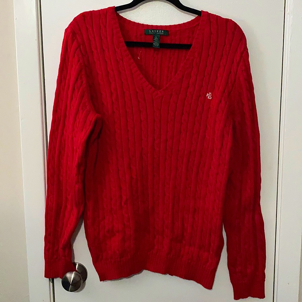 Lauren Ralph Lauren Sweater Red